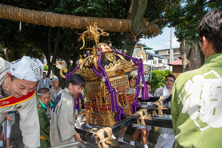 7月　八坂神社　神輿発興祭